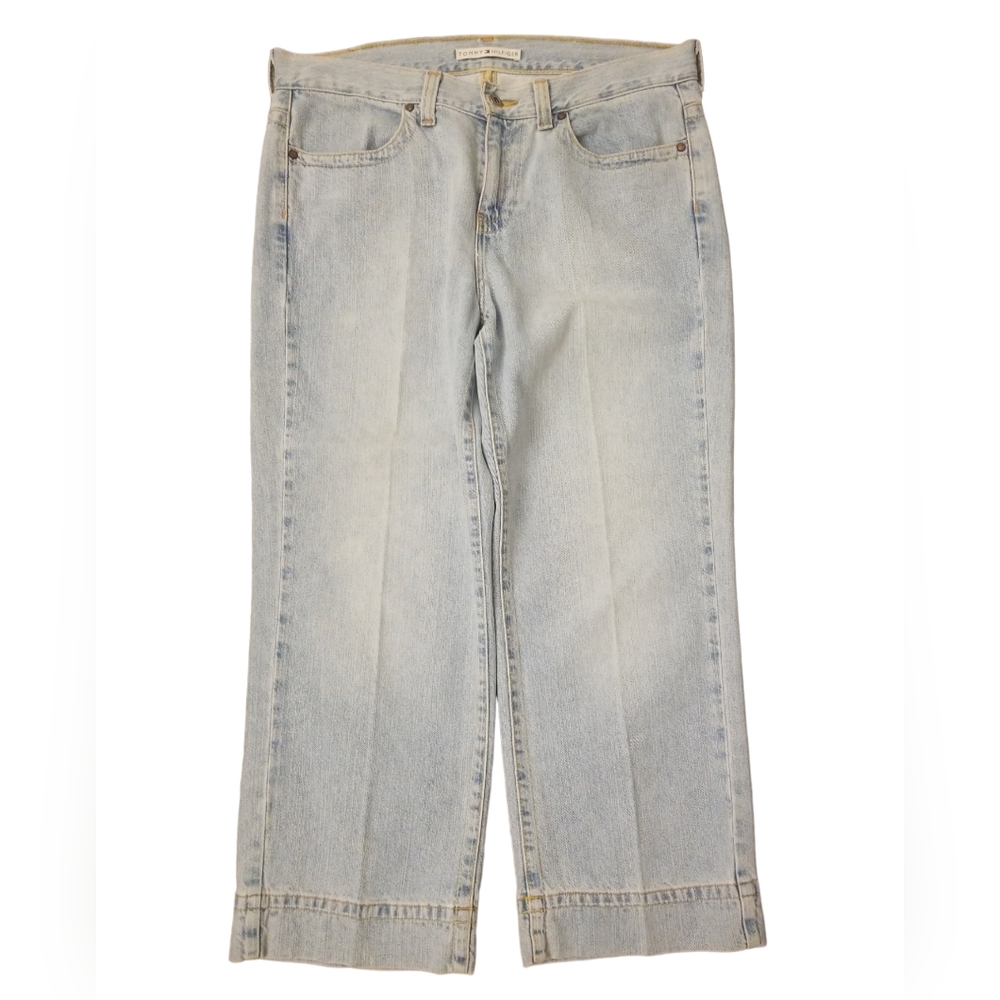 Tommy Hilfiger Ladies Blue Jeans Size 10 100 % Cotton